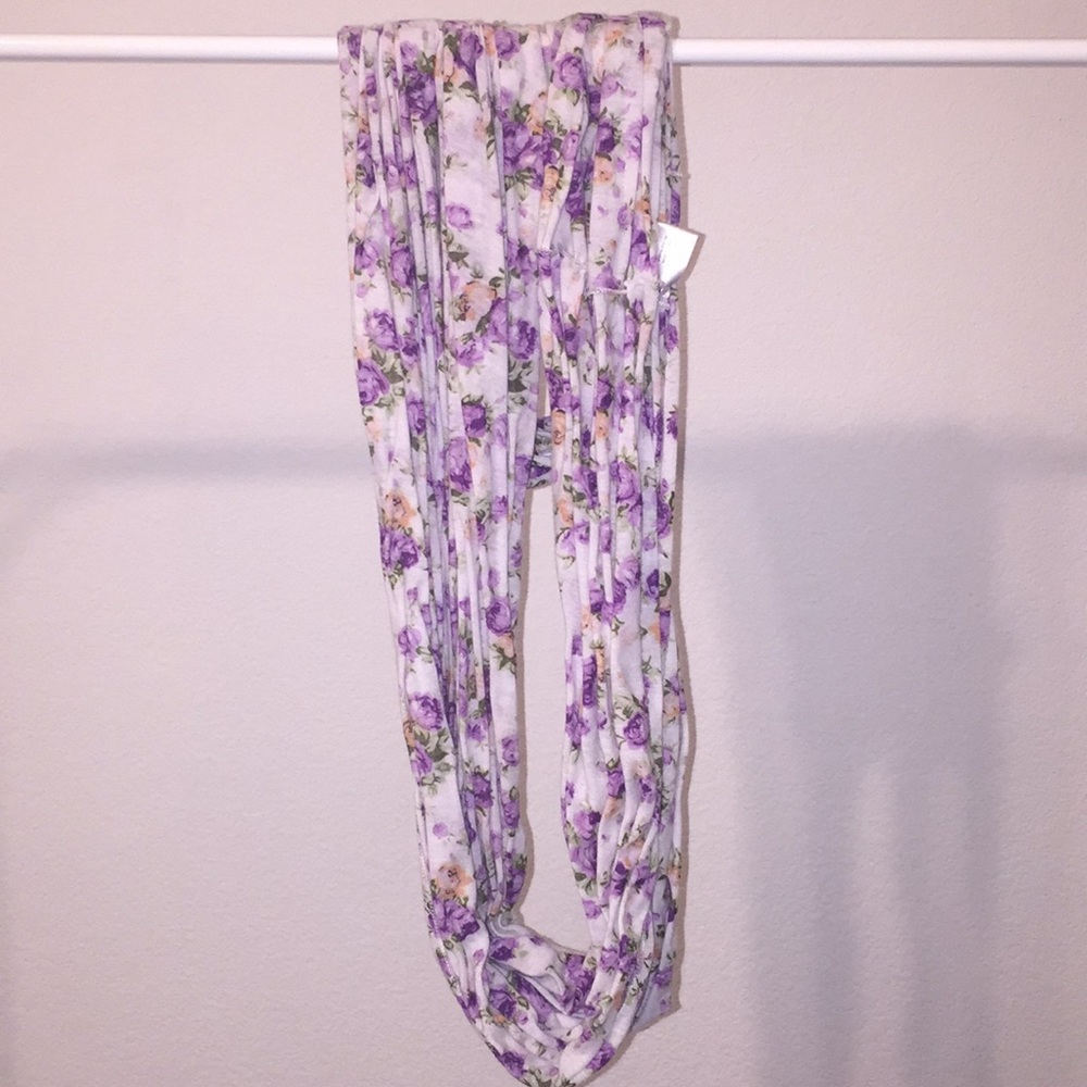 Floral Infinity Scarf